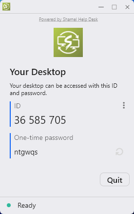 لقطة شاشة لسطح المكتب 1